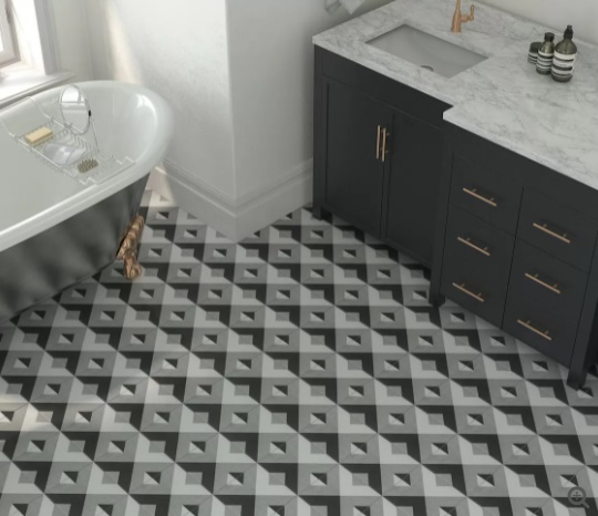 Defolu 20x20 cm Sırlı Granit