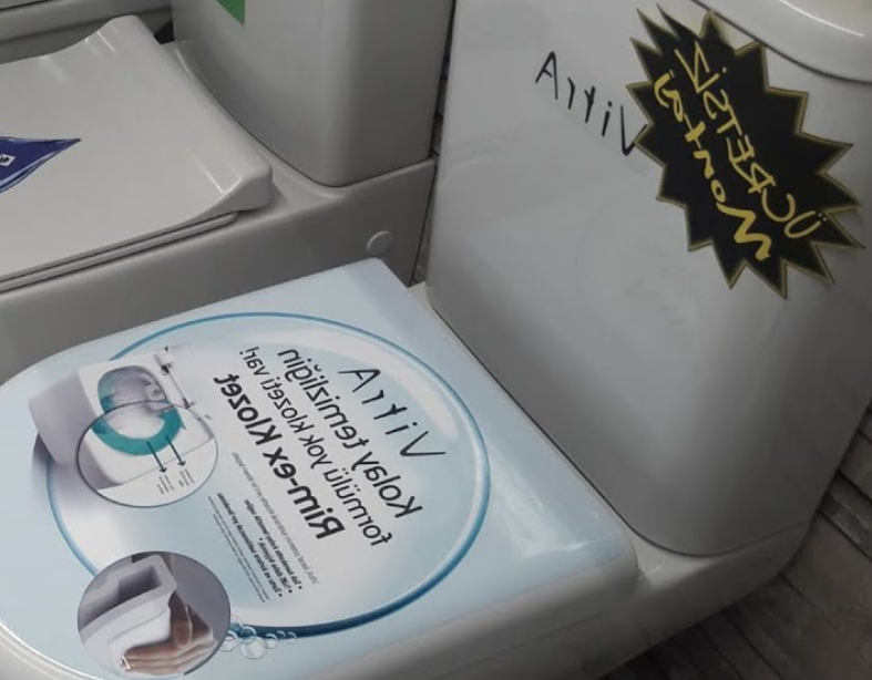 defolu alafranga tuvalet taşı